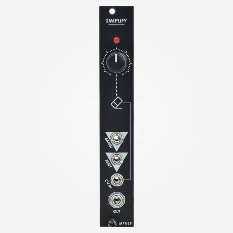 Moffenzeef Modular SIMPLIFY Eurorack Voltage-Controlled Algorhythmic Trigger Skipper Module image 1