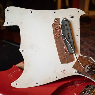 1973 Fender Bronco Dakota Red with original vibrato arm Bild 20