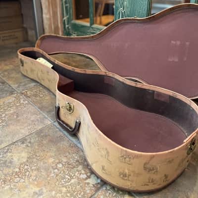 Vintage Kay Cowboy Theme 3/4 Guitar Case Ranch / Western / Frontier Theme image 6