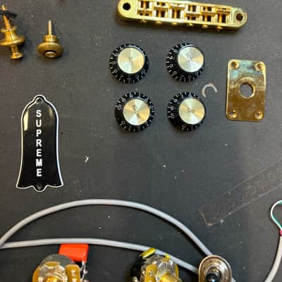 Gibson SG Supreme Pickups Hardware Wiring Set 2024 - Gold image 4