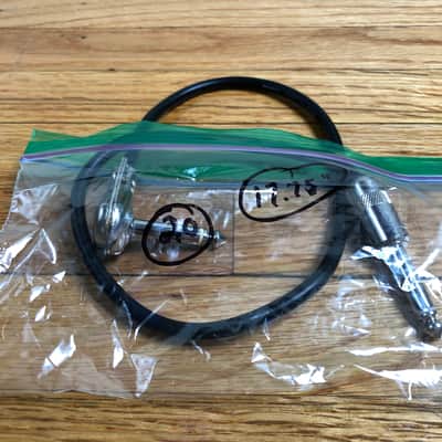 Mogami 2319 17.75” Pancake 1/4” - Small Barrel 1/4” Patch Cable image 3
