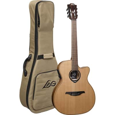 Lag THV10-N-ACE | Hyvibe Nylon Auditorium Cutaway. New with Full Warranty! image 2