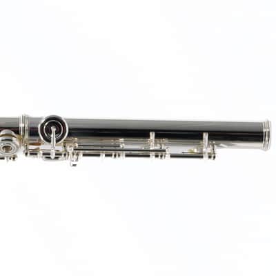 Yamaha Model YFL-777HCT Artist Solid Silver Professional Flute MINT CONDITION image 12