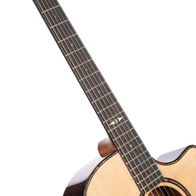 Cort GAPFBEVELNAT Grand Regal Bevel Cut Spruce Top Mahogany Neck 6-String Acoustic-Electric Guitar image 8