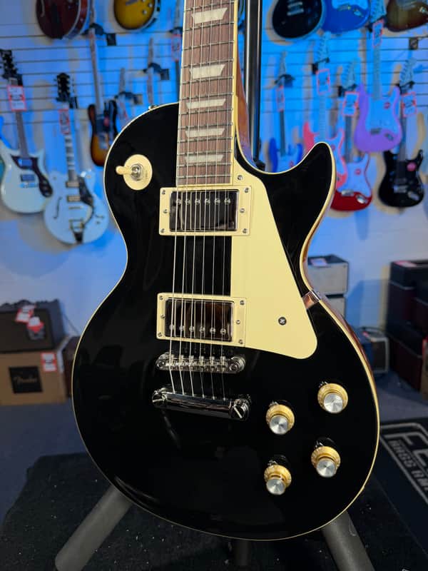 Epiphone Les Paul Standard 60s Electric Guitar - Ebony w Gig Bag, Free Plek! 570 image 1