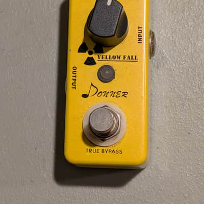 Donner Yellow Fall Analog Delay 2010s - Yellow