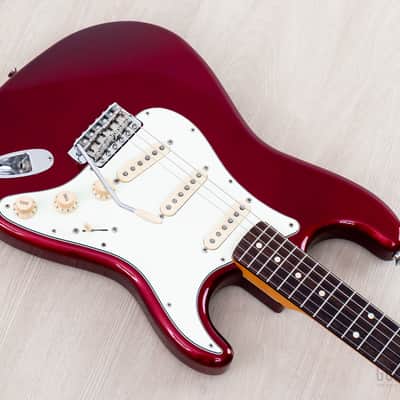 2016 Fender Japan Exclusive Classic '60s Stratocaster Texas Special Candy Apple Red, ST62-TX image 9