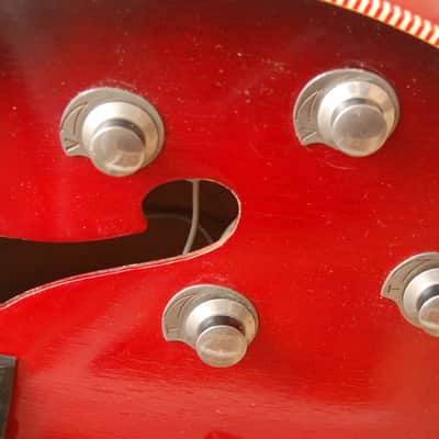 Hüttl Beat King II – 1960s German Vintage Archtop Hollowbody Jazz Guitar image 4