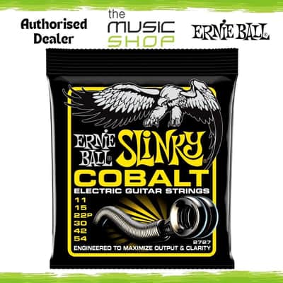 Ernie Ball Cobalt Beefy Slinky 11-54 Electric Guitar Strings - 2727 image 1