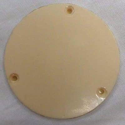 Cream Toggle Switch Back Plate for LP Guitar image 1