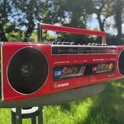 Sanyo WS 400K Rare Vintage Cassette Boombox Getto blaser Tested Warranty image 12