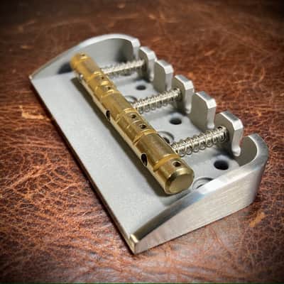 Van Dyke-Harms Telecaster Bigsby Half-Bridge and Compensated Saddle Set 2024 - Stainless Steel image 1