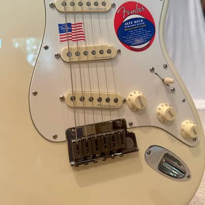 Fender Jeff Beck Artist Series Stratocaster 2022 Olympic White image 12