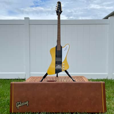 Gibson Thunderbird Bass, Thunderbee Yellow and Black | Factory Modified image 3