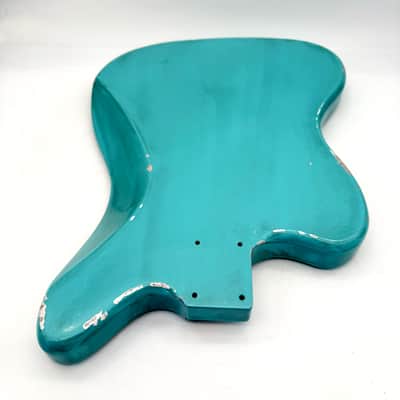 MJT Jazzmaster Body Alder Relic Nitro 2-Piece Seafoam Light mjt6671 image 7