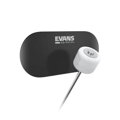 Evans EQ Black Nylon Double Patch image 1