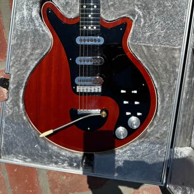 K’s Guitar Works Brian May Red Special 2007 - Red image 5