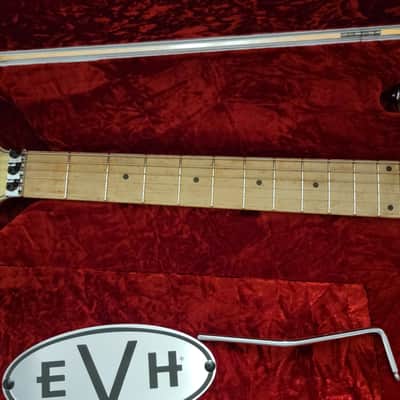 EVH Wolfgang USA Left-Handed with Maple Fretboard, Floyd Rose, Chrome Hardware 2010s - Vintage White image 7