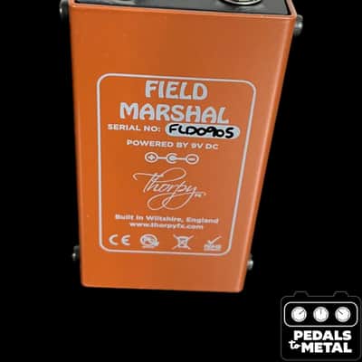 ThorpyFX Field Marshal Fuzz 2020 - Black / Orange - X17055 image 7