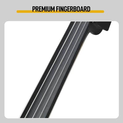 US Full Size 4/4 Electric Cello – Black Piano Finish | Z-Style Design | Complete Set image 4