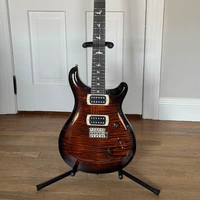 2025 PRS SE Custom 24 - Black Gold Burst w/Locking Tuners image 1