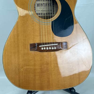 Montaya F-70 Acoustic Guitar - Natural image 1