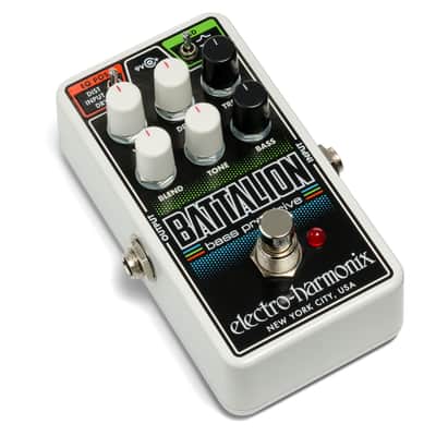 New Electro-Harmonix EHX Nano Battalion Bass Preamp DI Pedal! w/ Power supply! image 6