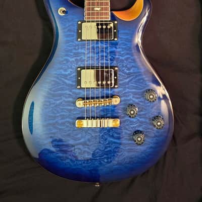 PRS SE Limited Edition McCarthy 594 Quilt Top blue burst RARE image 1