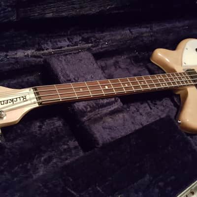 Modified 1967 Rickenbacker 360 bass one off mapleglo image 2