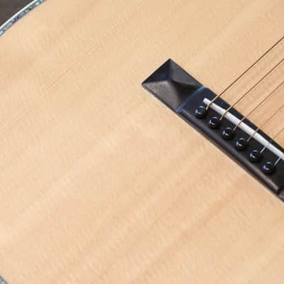 Blueridge BR-371 Historic Series Natural Acoustic Parlor Guitar + Hard-Case image 6