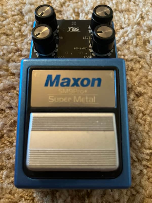 Maxon SM-9 Pro+ Super Metal 2010s - Blue image 1