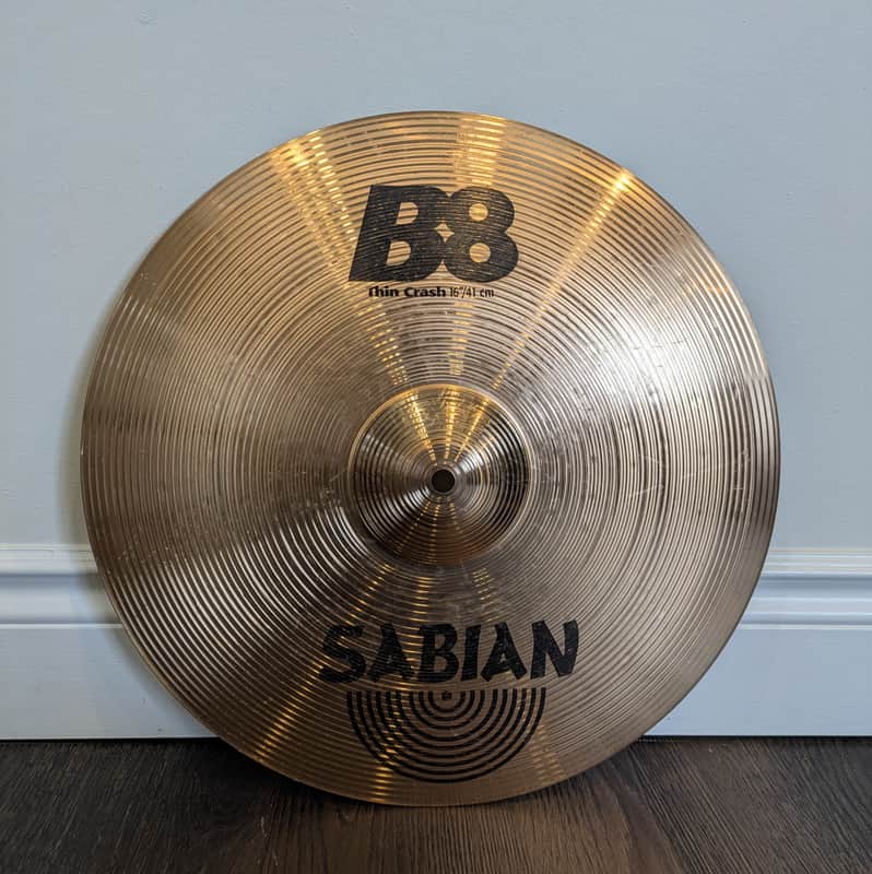 Sabian B8 16" Thin Crash image 1