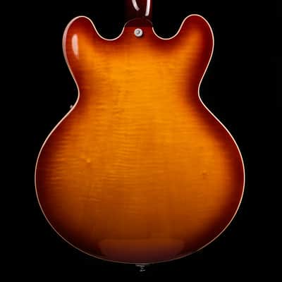 Pre-Owned 2022 Gibson ES-335 Figured Iced Tea with OHSC image 11