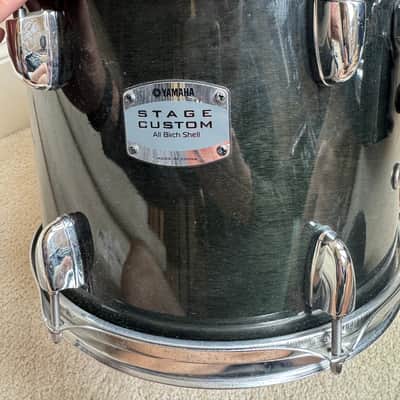 Yamaha Stage Custom 12” Birch Mounted Tom Drum - Bkack image 5