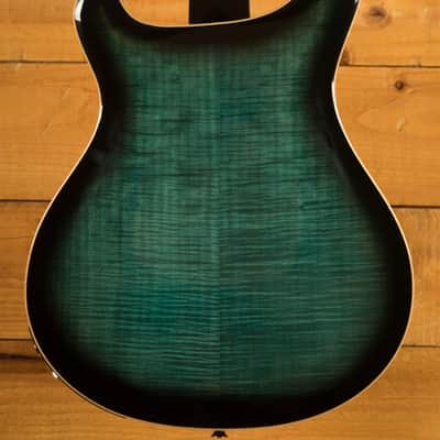 PRS SE Hollowbody II Piezo - Peacock Blue Burst image 2