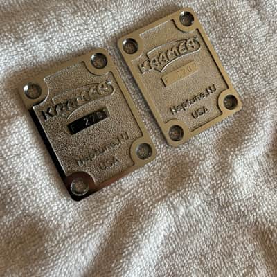 Kramer USA “F” Series Sequential Neck Plates 1986/87 - Chrome image 4