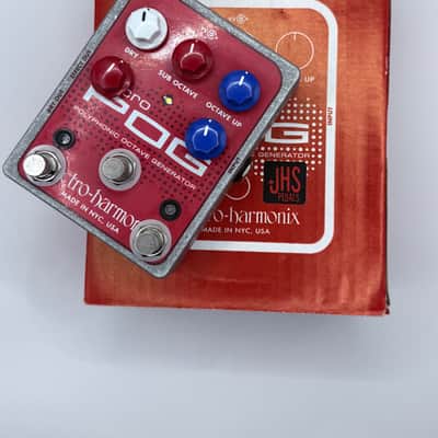 JHS Electro-Harmonix Micro POG with "Quadra Pog" Mod 2013 - 2017 - Red image 1