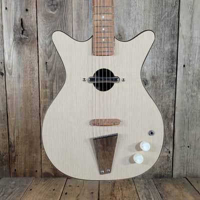 The Cleanest Danelectro Convertible 1960s W/ Modern Hard Case - Natural image 1