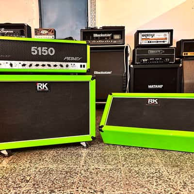 Peavey 5150 120w & two 2x12 custom built Roadkill cabinets Eminence Man O War image 9