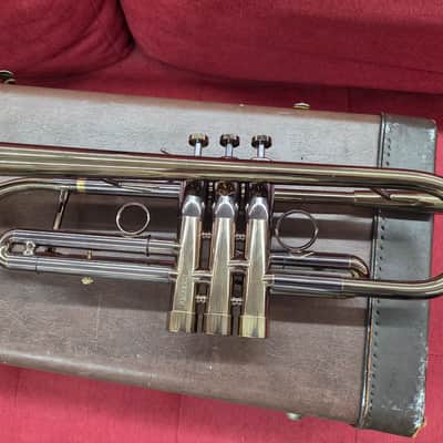 Monette Style Trumpet ( Copy) Refinished - Smoke Black Brass image 9