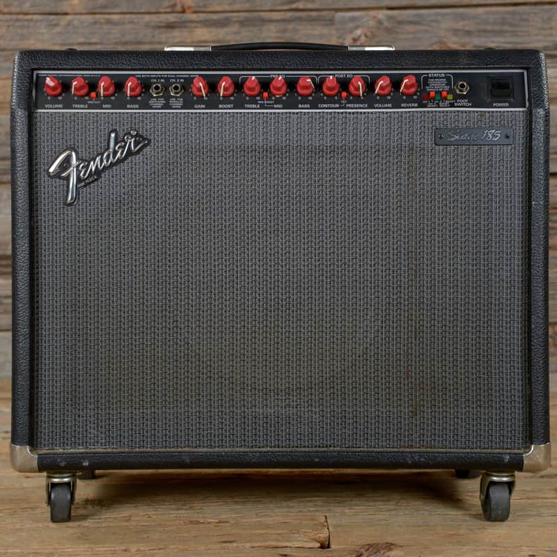 Fender Stage 185 2-Channel 150-Watt 1x12" Solid State Guitar Combo 1988 - 1992 image 1