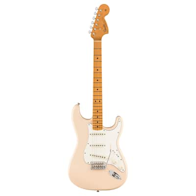 Fender Vintera III Late 60s Stratocaster Electric Guitar, Olympic White, Maple image 3