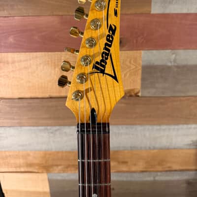 Ibanez SV420FM-BT Standard 1996 - 1997 - Butterscotch Transparent image 4