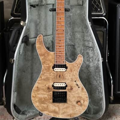 Mayones NAMM Regius 4Ever 6 – Master Grade Myrtlewood Burl with Mayones HISCOX Case image 19