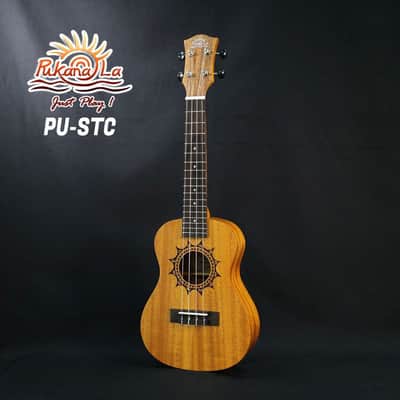 PukanaLa Model PU-STC  "Summer" Tattoo Series Sapele Mahogany Concert Ukulele image 3