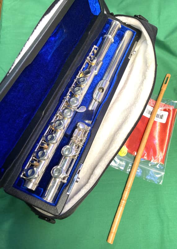 Wm.S.Haynes-Gorgeous Solid Silver Commercial Model Flute-Overhauled-Sweet Tone! image 1