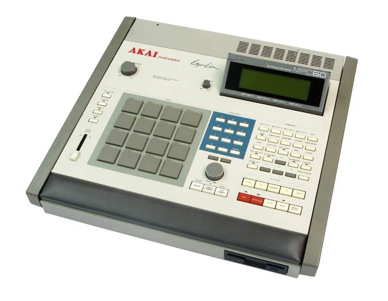 Akai MPC60 Integrated MIDI Sequencer and Drum Sampler 1988 - 1991 - Grey