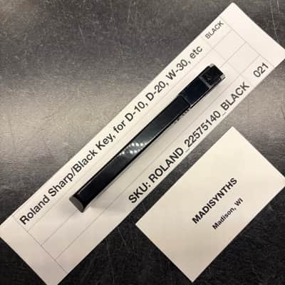 ORIGINAL Roland Replacement SHARP/BLACK Key, Unweighted (22575140) for Juno-1, D-10/20, HS-10, W-30, etc