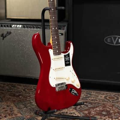 Fender Player II Stratocaster Electric Guitar - Transparent Cherry Burst image 12