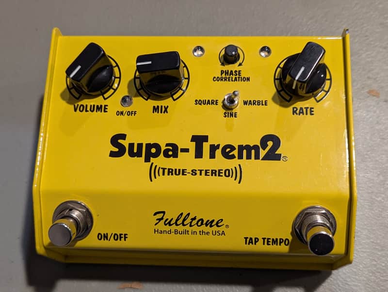 Fulltone Supa-Tremトレモロ　made in USA Fulltone Supa-Trem Jr Tremolo Pedal | Sweetwater